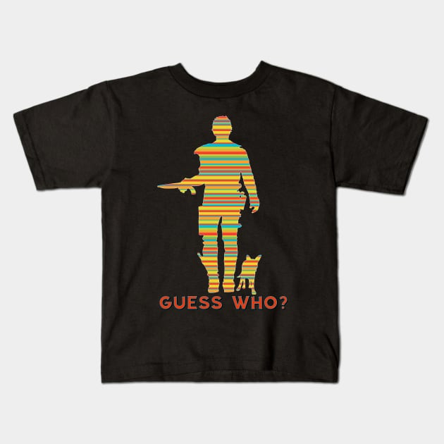 GUESS WHO? Kids T-Shirt by AlexxElizbar